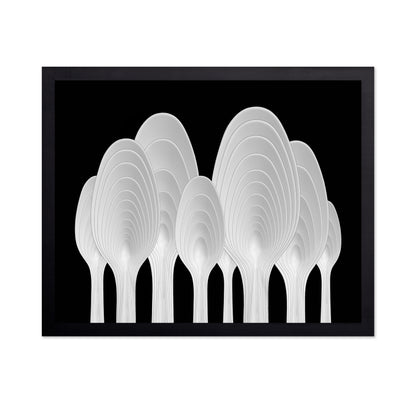 Spoons Abstract: Tree Rings