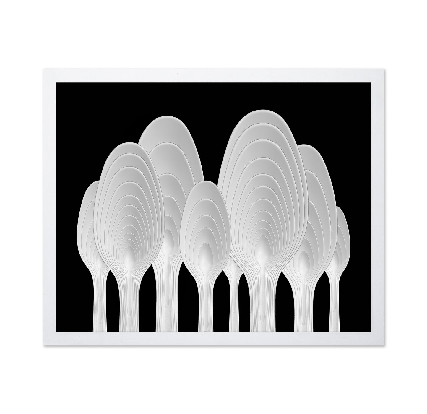 Spoons Abstract: Tree Rings