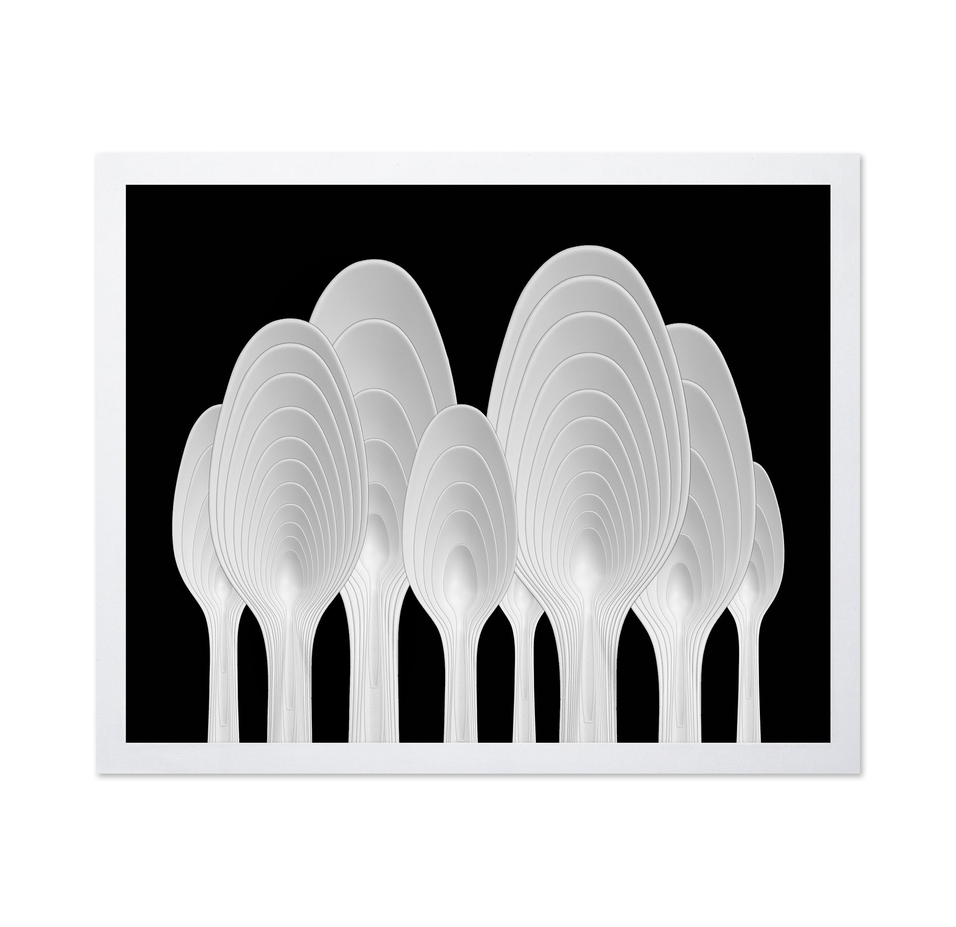 Spoons Abstract: Tree Rings