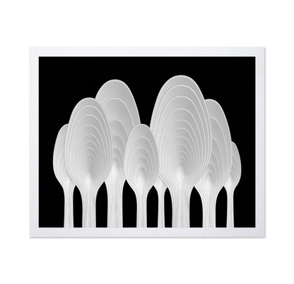 Spoons Abstract: Tree Rings