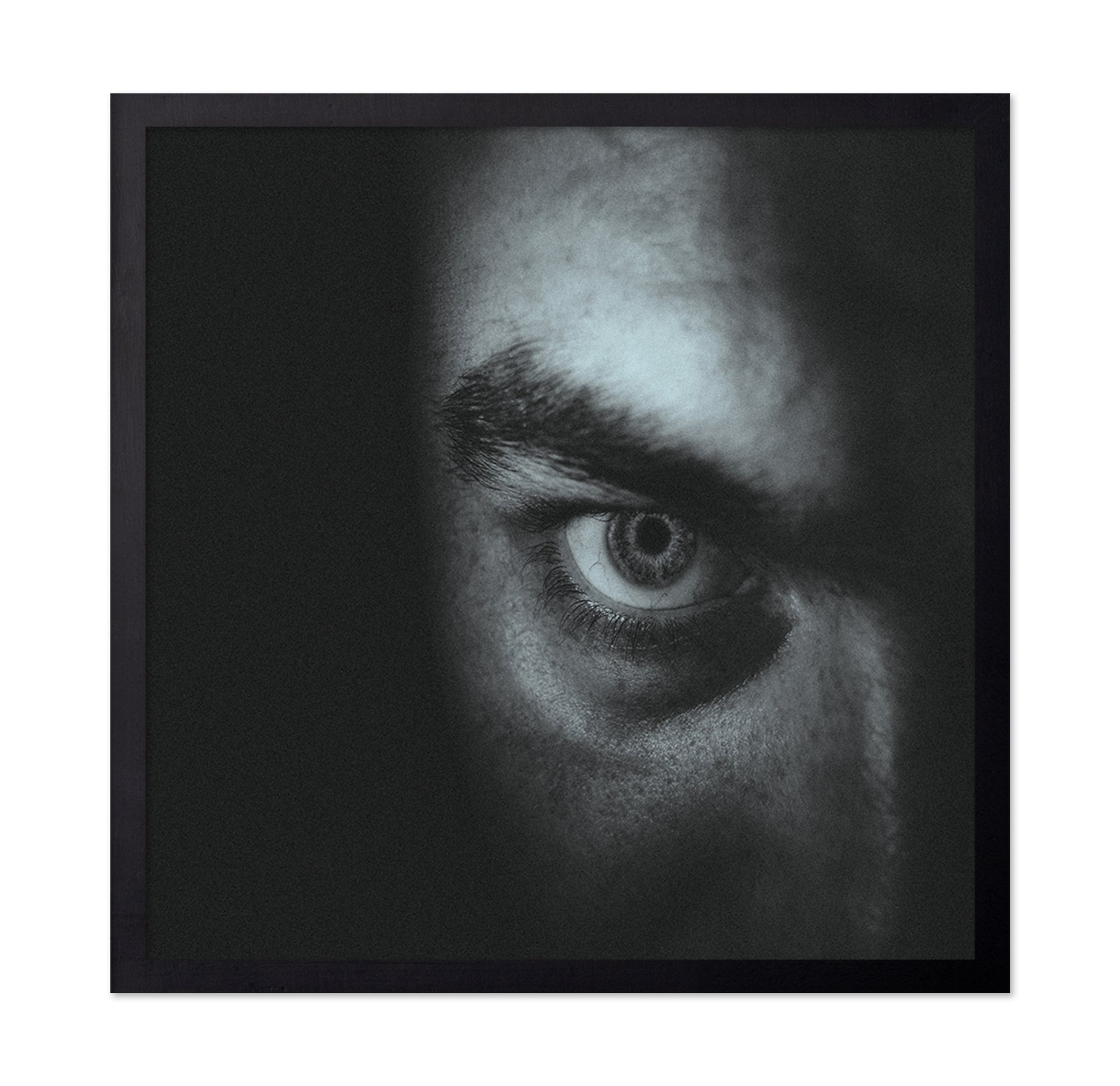 Close-up Of An Intense Gaze