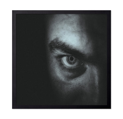 Close-up Of An Intense Gaze