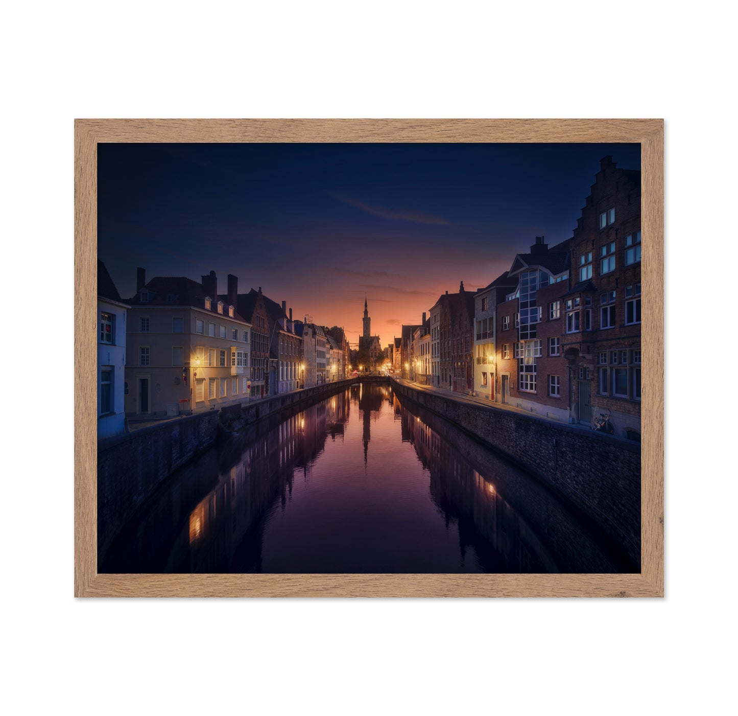 Sunset in Brugge