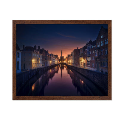 Sunset in Brugge