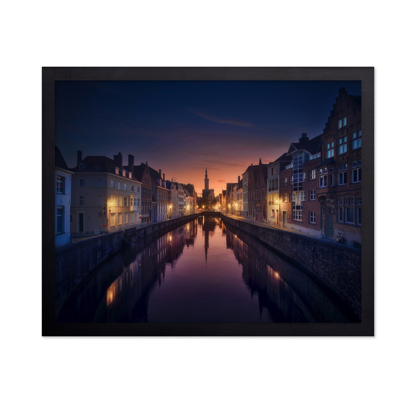 Sunset in Brugge