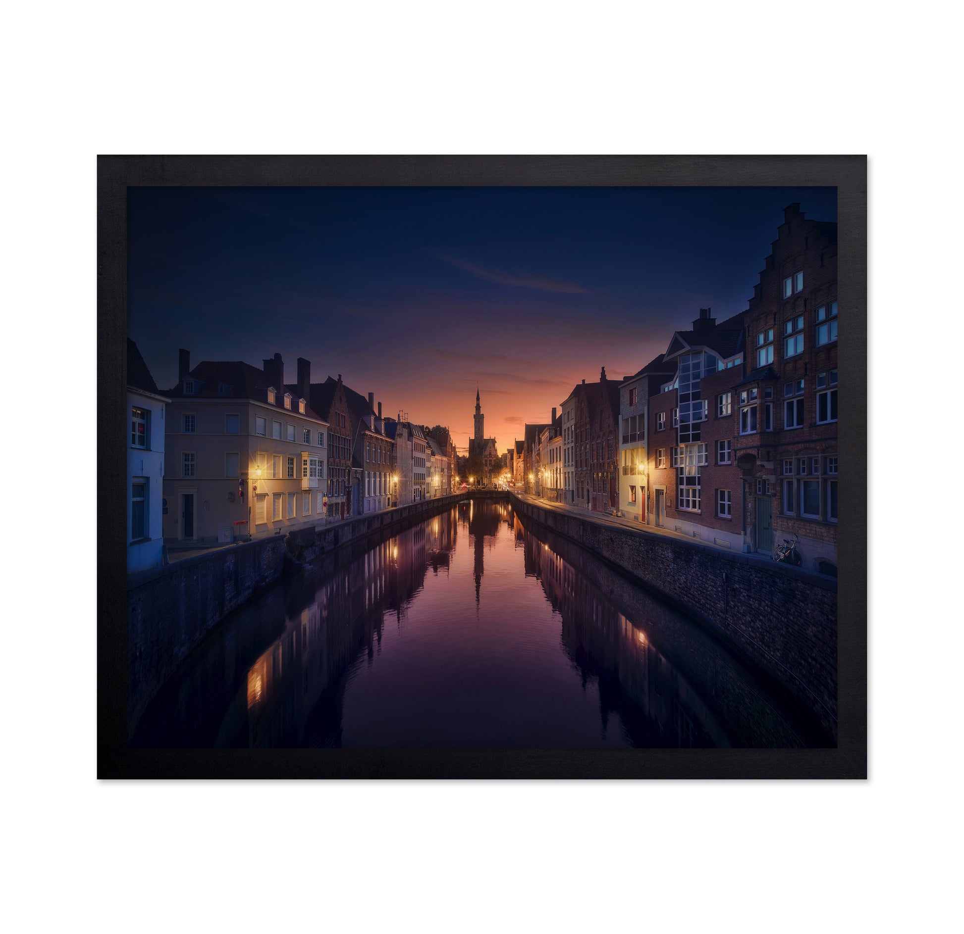 Sunset in Brugge
