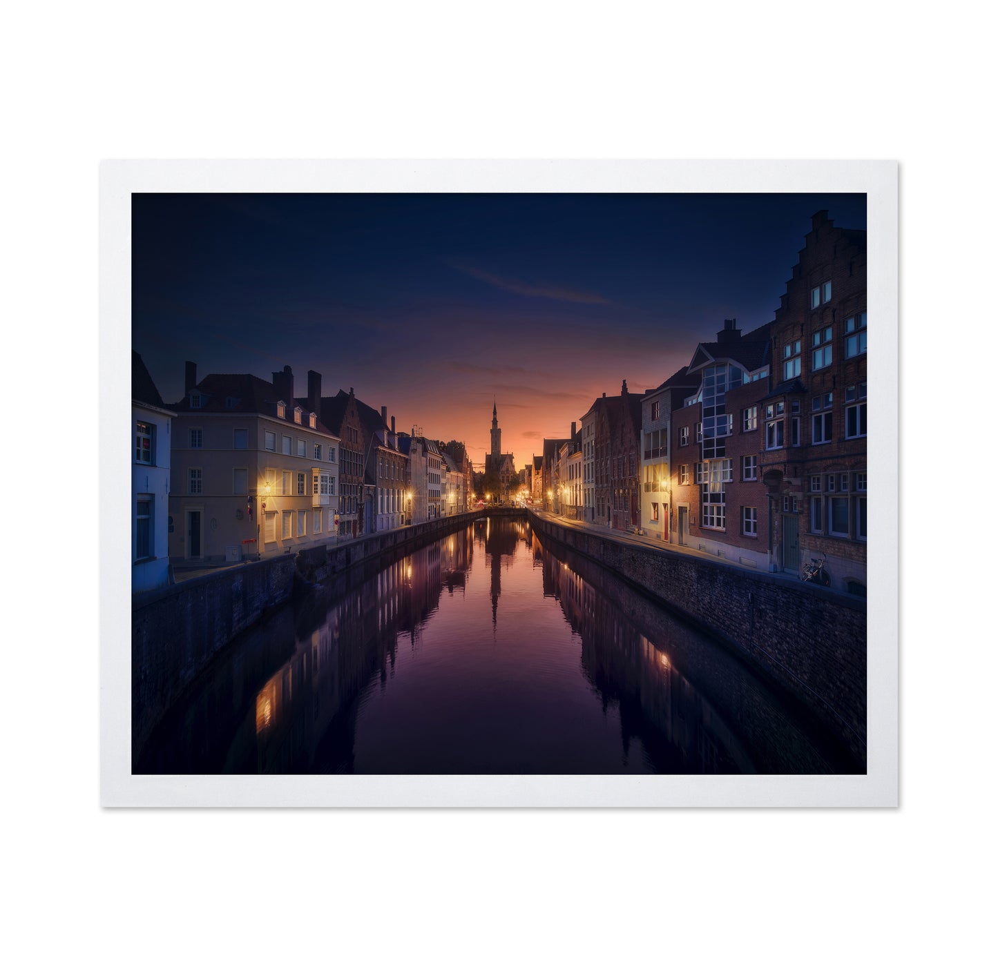 Sunset in Brugge