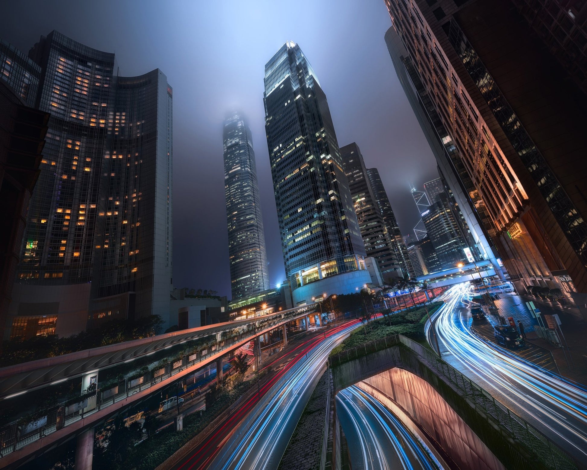 Hong Kong City Lights