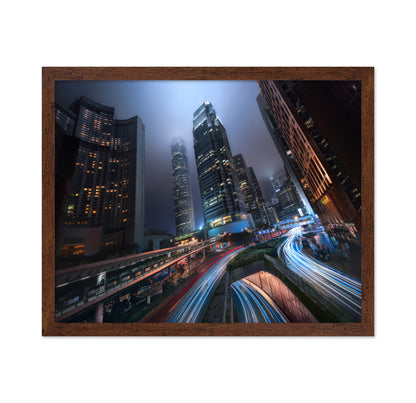 Hong Kong City Lights