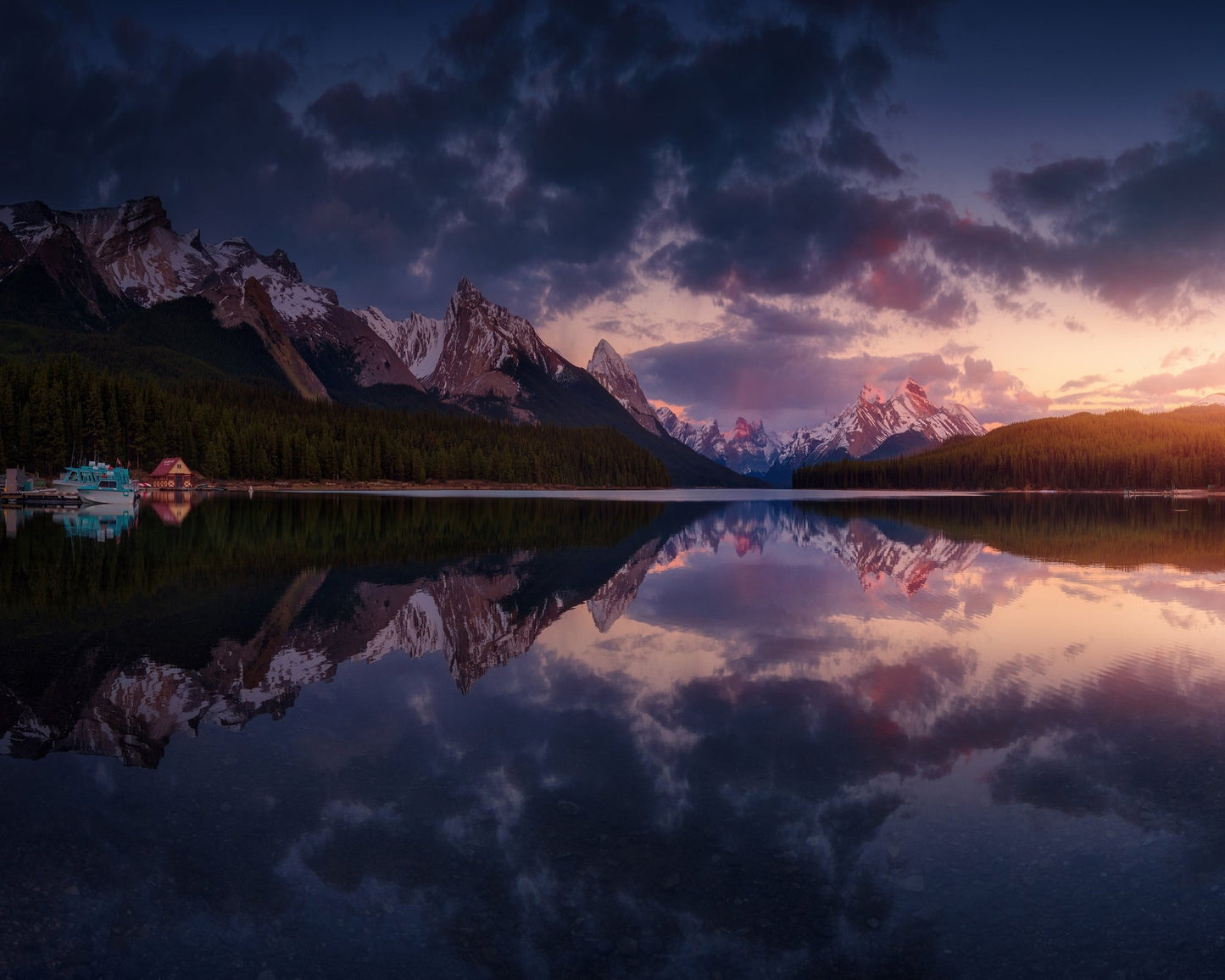 Maligne Mountains