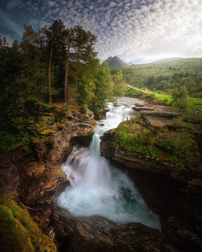 Cascading Waterfalls