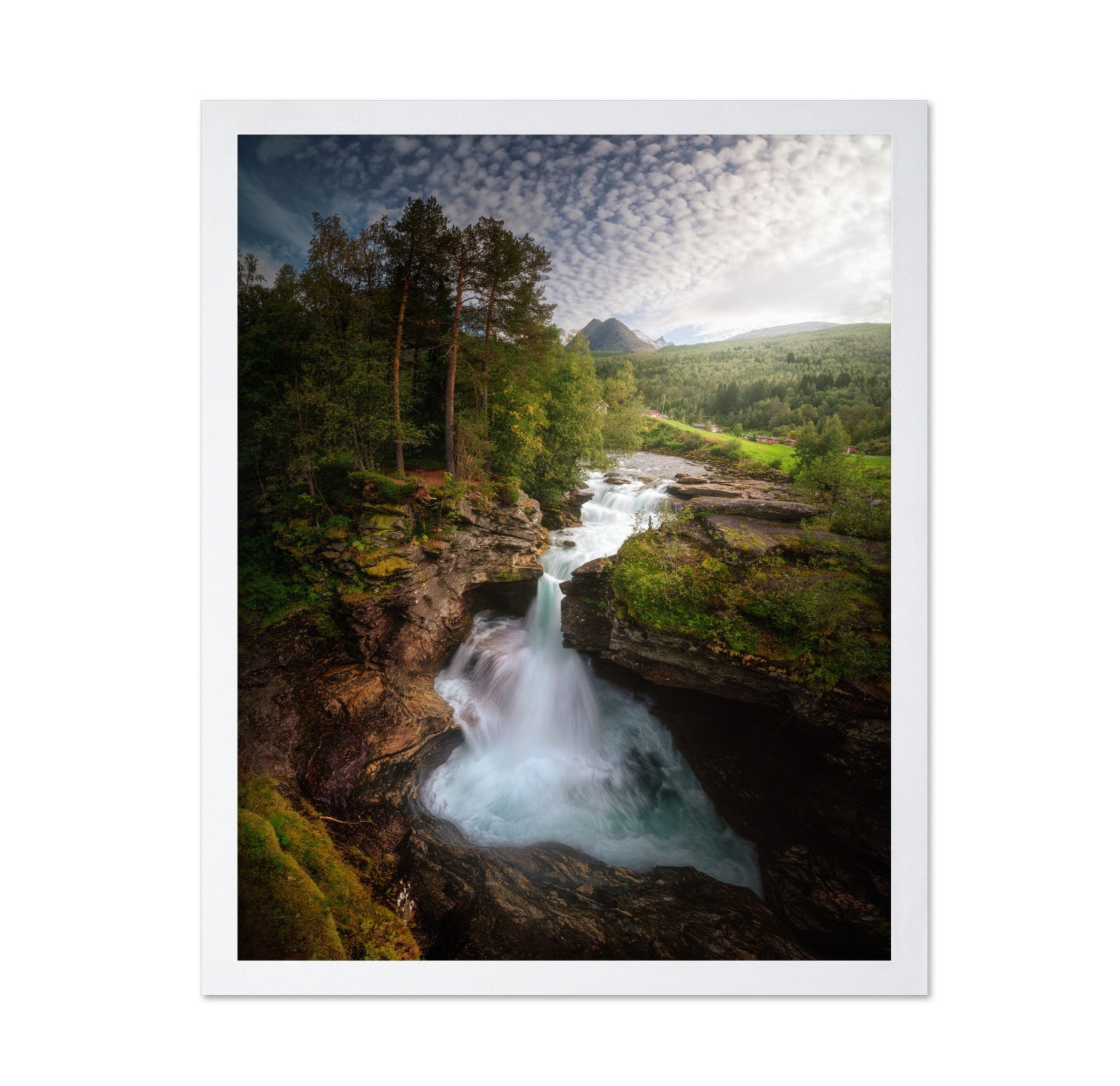 Cascading Waterfalls
