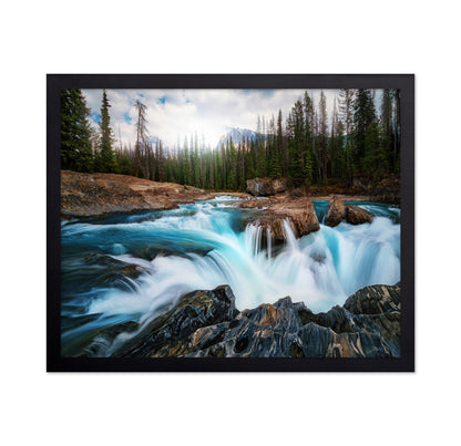 Water Stream On Rocks