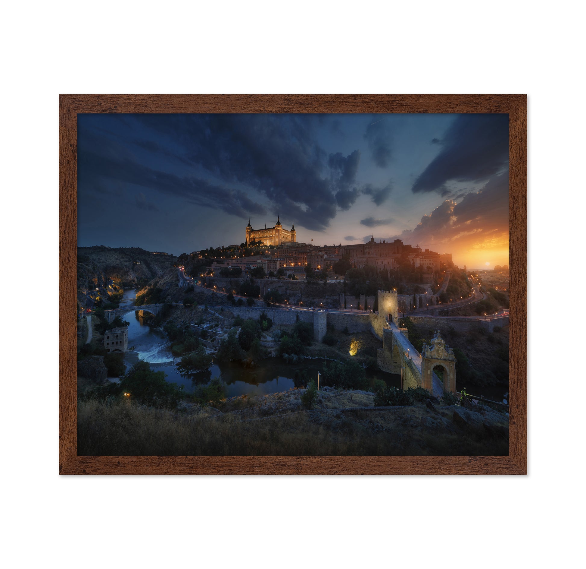 Majestic Castle at Twilight