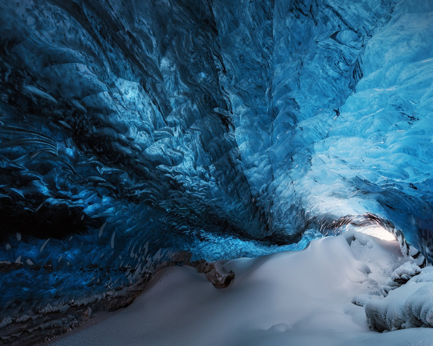 A Blue Crevice