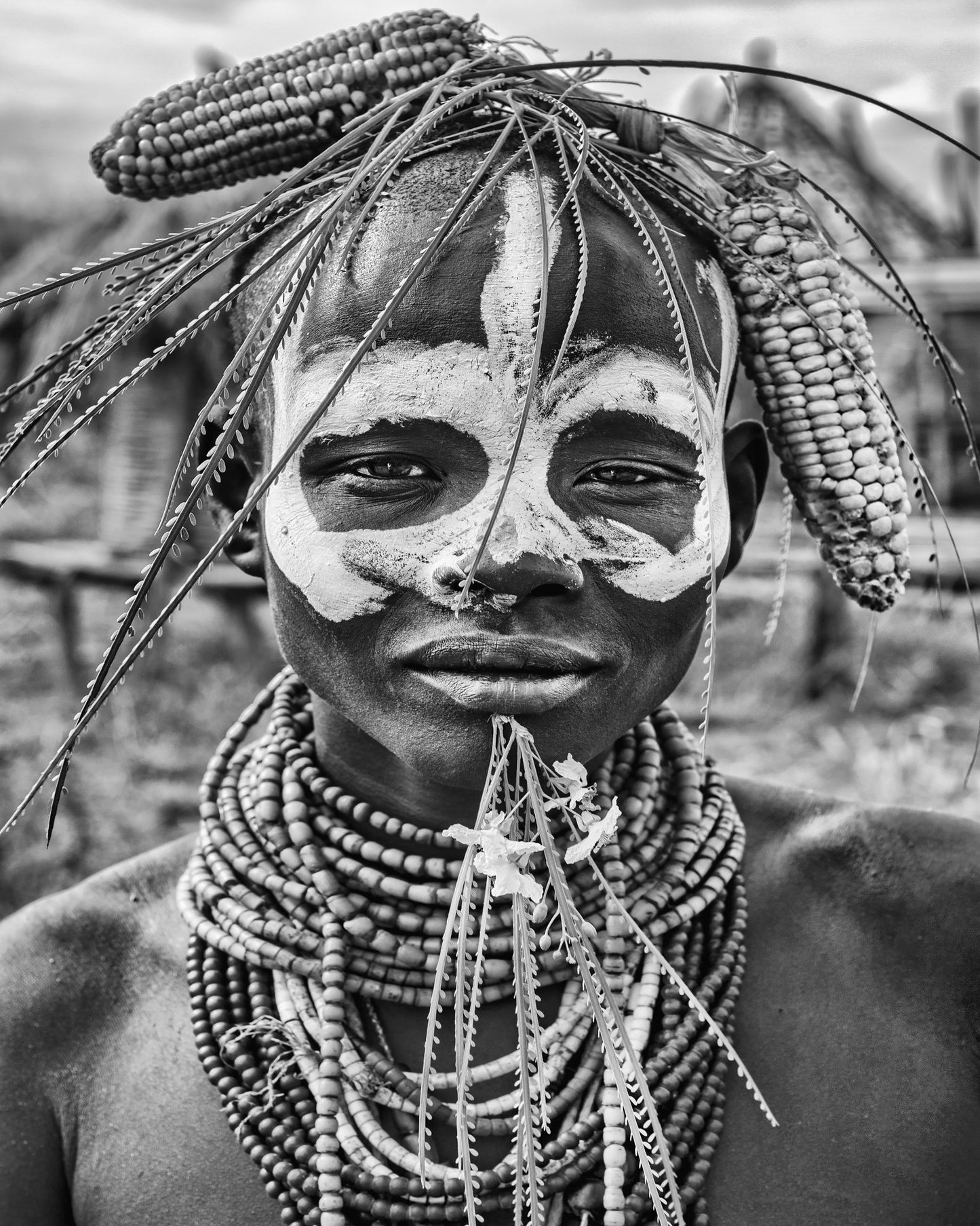 A Woman of The Karo Tribe