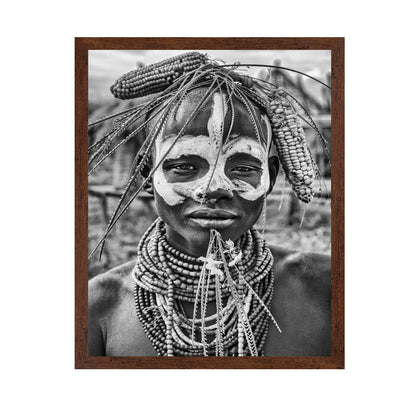 A Woman of The Karo Tribe