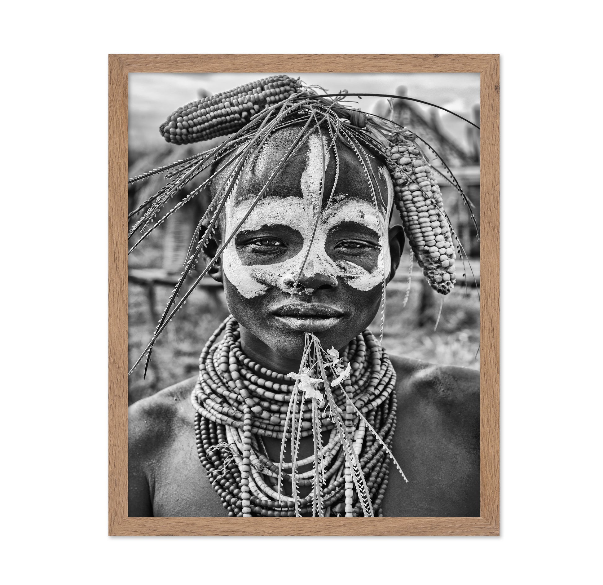 A Woman of The Karo Tribe
