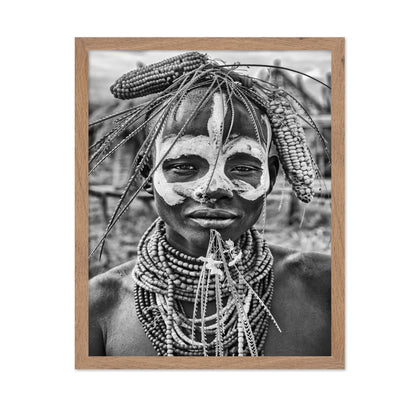 A Woman of The Karo Tribe