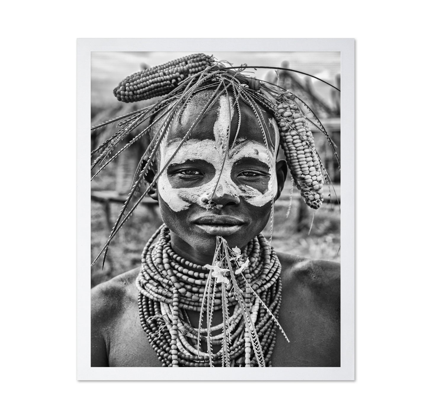 A Woman of The Karo Tribe