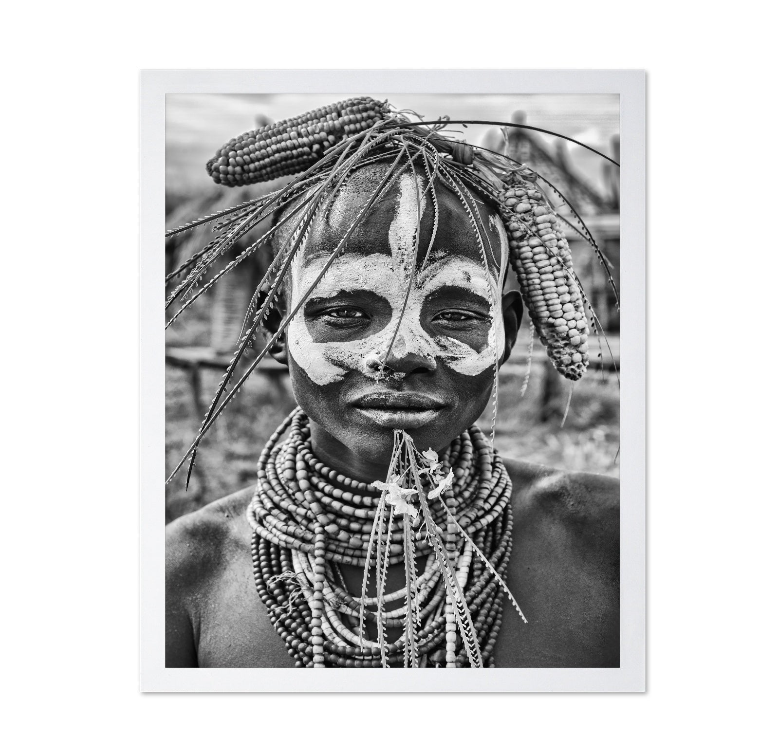 A Woman of The Karo Tribe