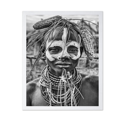 A Woman of The Karo Tribe