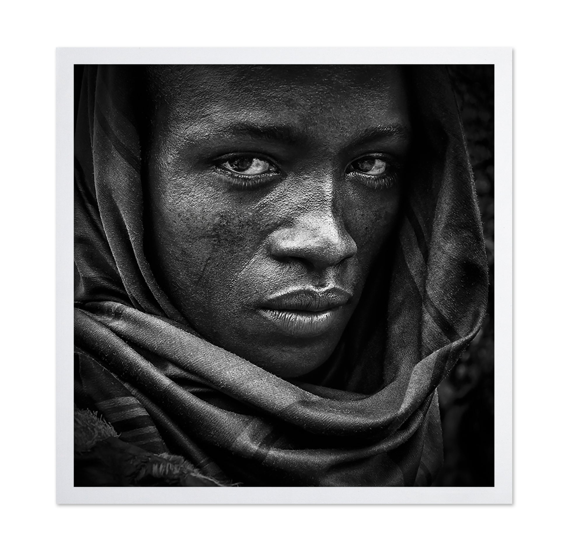 Veiled Woman Face