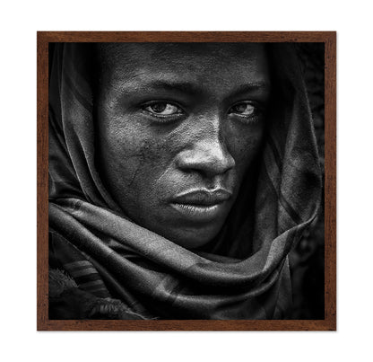 Veiled Woman Face