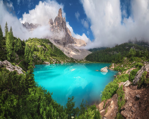 Veneto - Lago di Sorapis Panorama No 1
