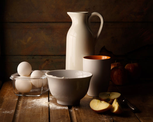 Still Life with Eggs and Apples