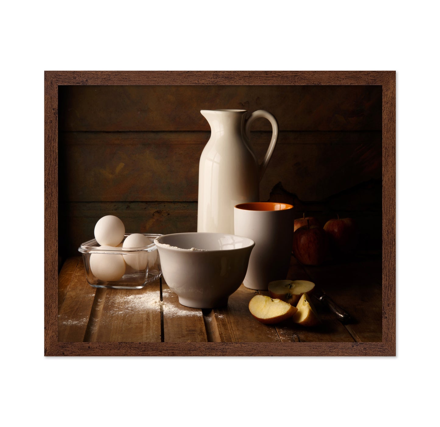 Still Life with Eggs and Apples
