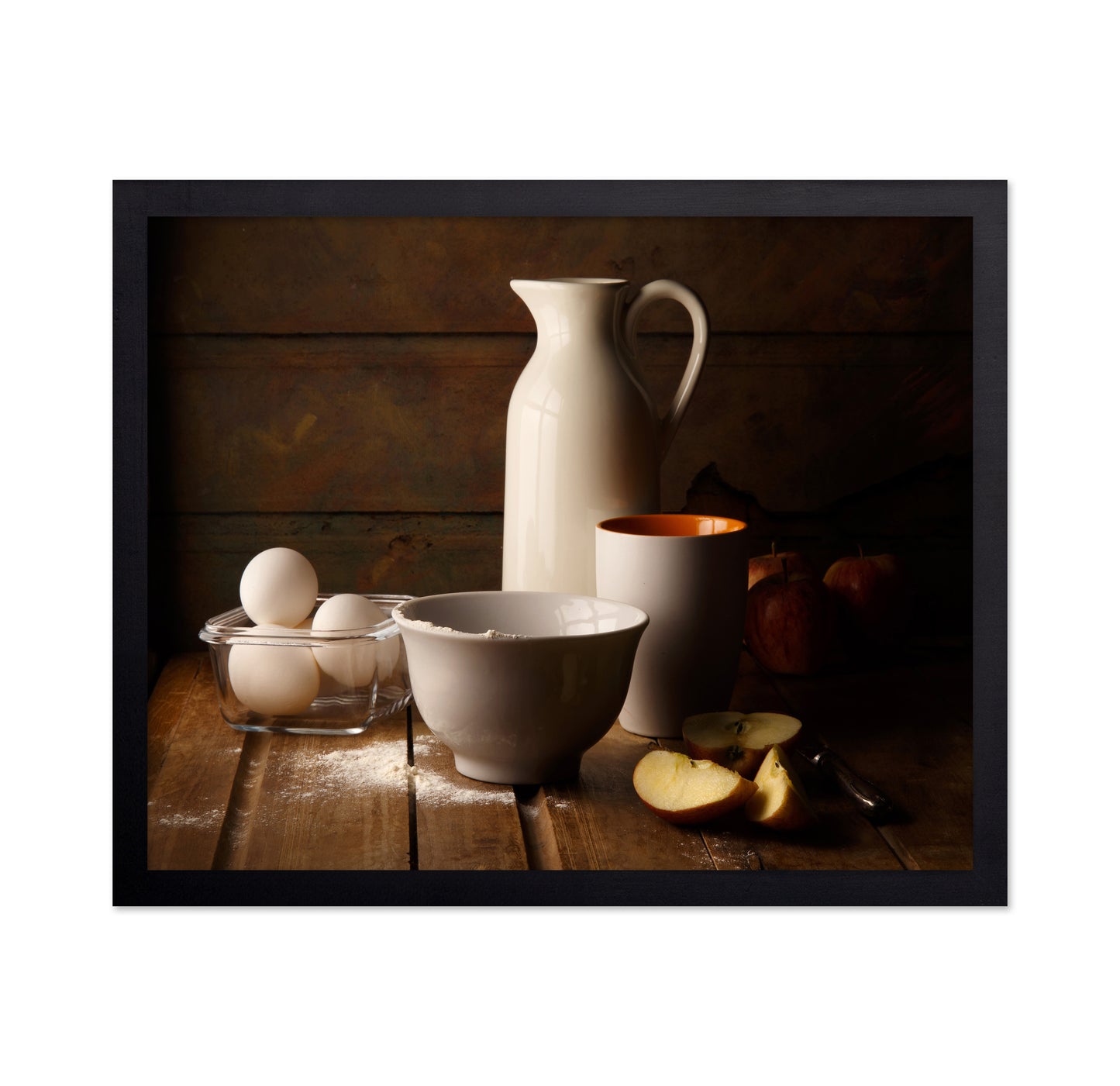 Still Life with Eggs and Apples