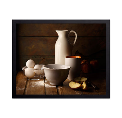 Still Life with Eggs and Apples
