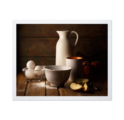 Still Life with Eggs and Apples