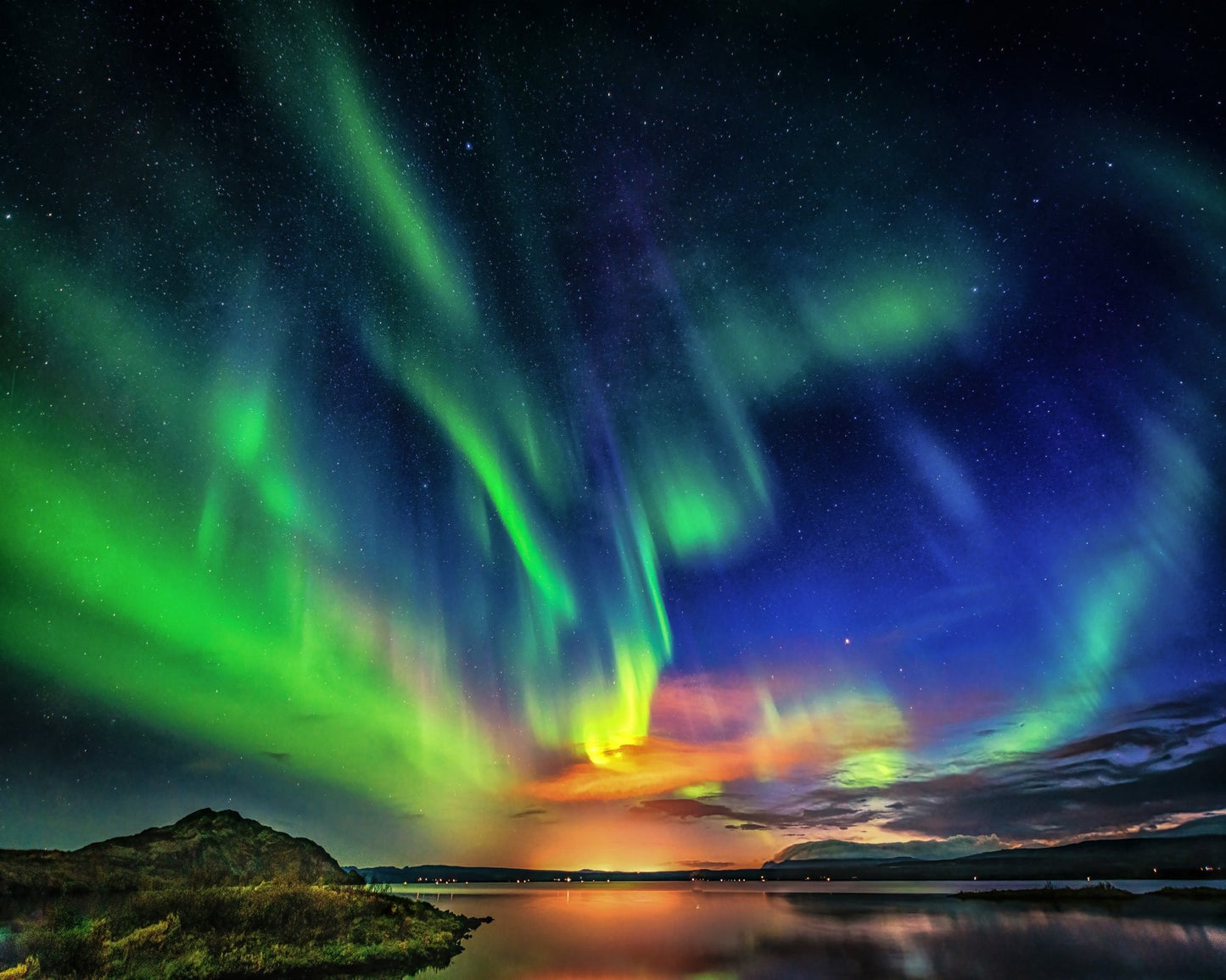 The Aurora in Iceland
