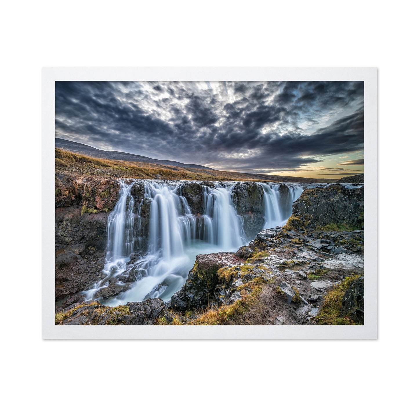 Unknown Falls In Iceland