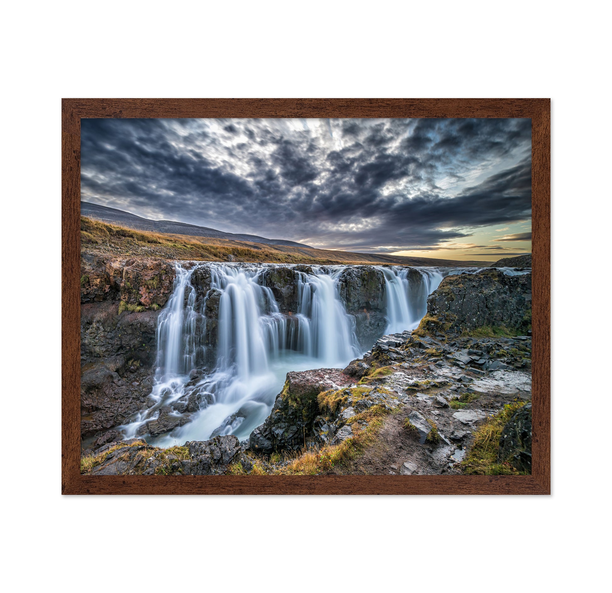 Unknown Falls In Iceland