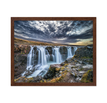 Unknown Falls In Iceland