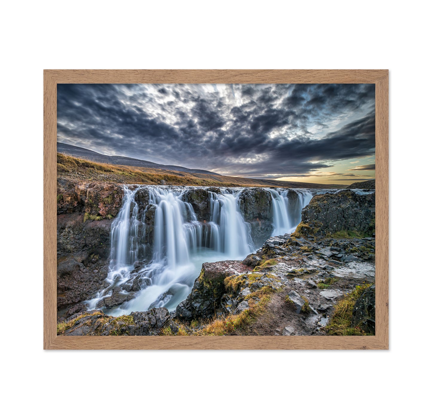Unknown Falls In Iceland
