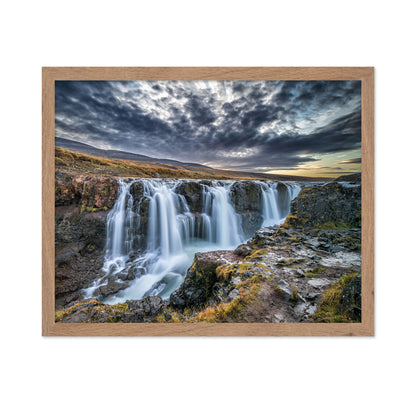 Unknown Falls In Iceland