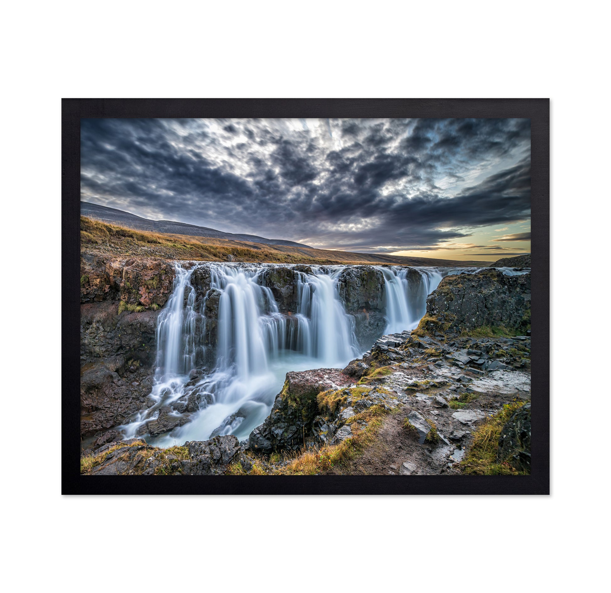 Unknown Falls In Iceland