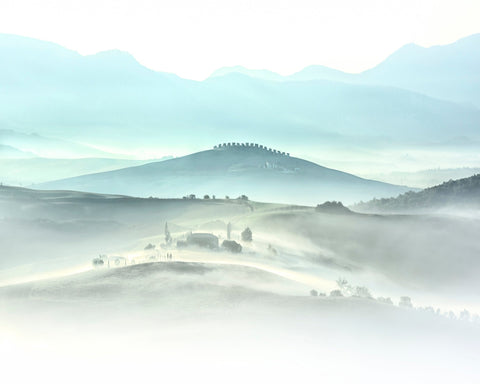 Morning Mountains of Tuscany