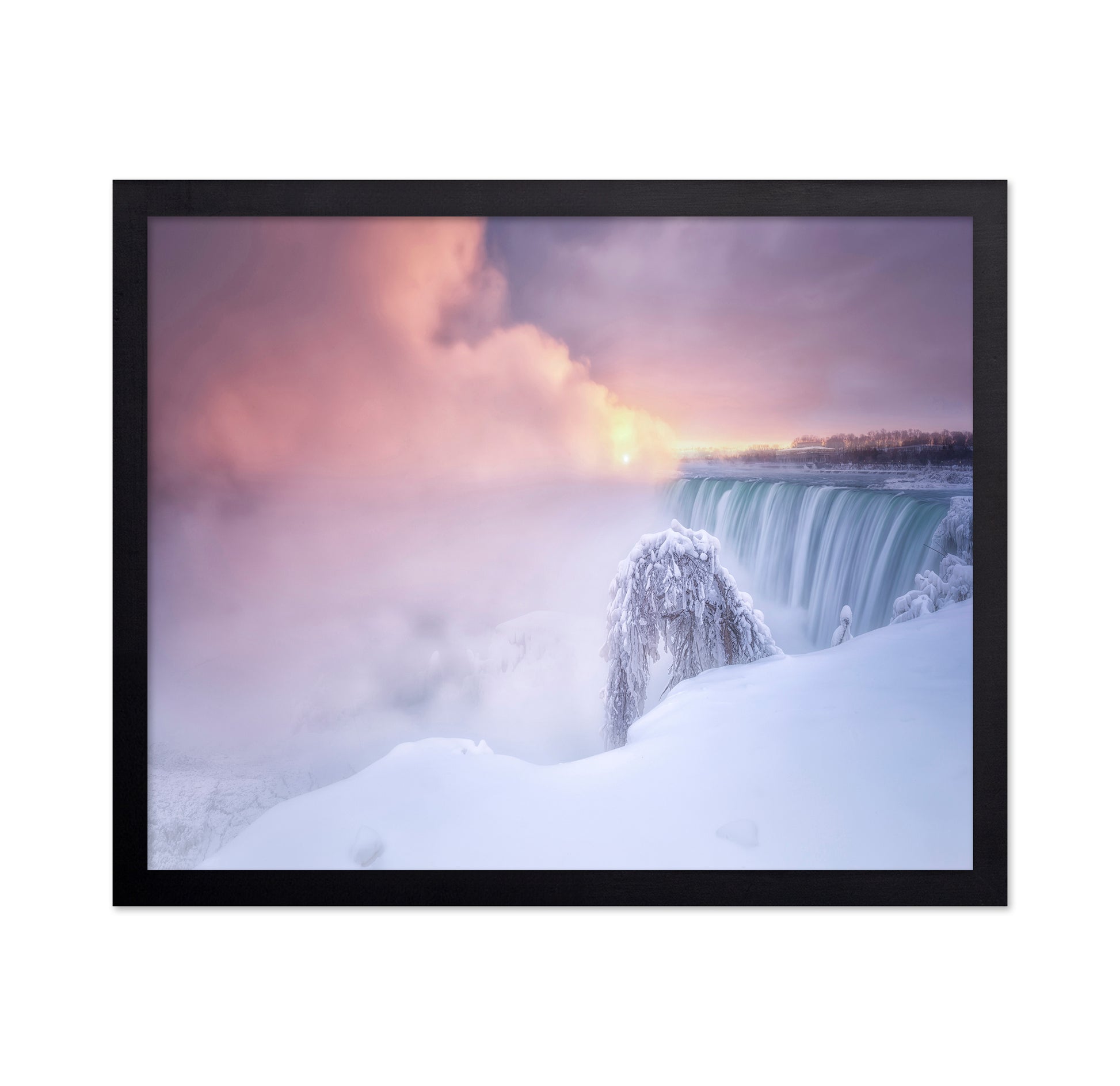 Sunrise at Niagara Falls