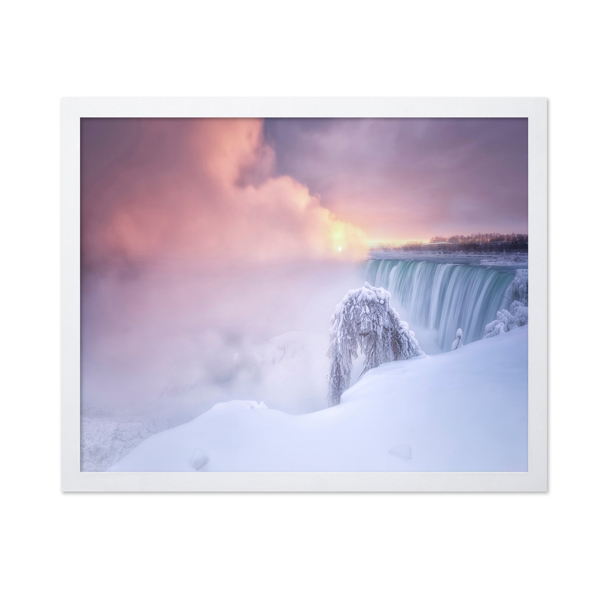 Sunrise at Niagara Falls