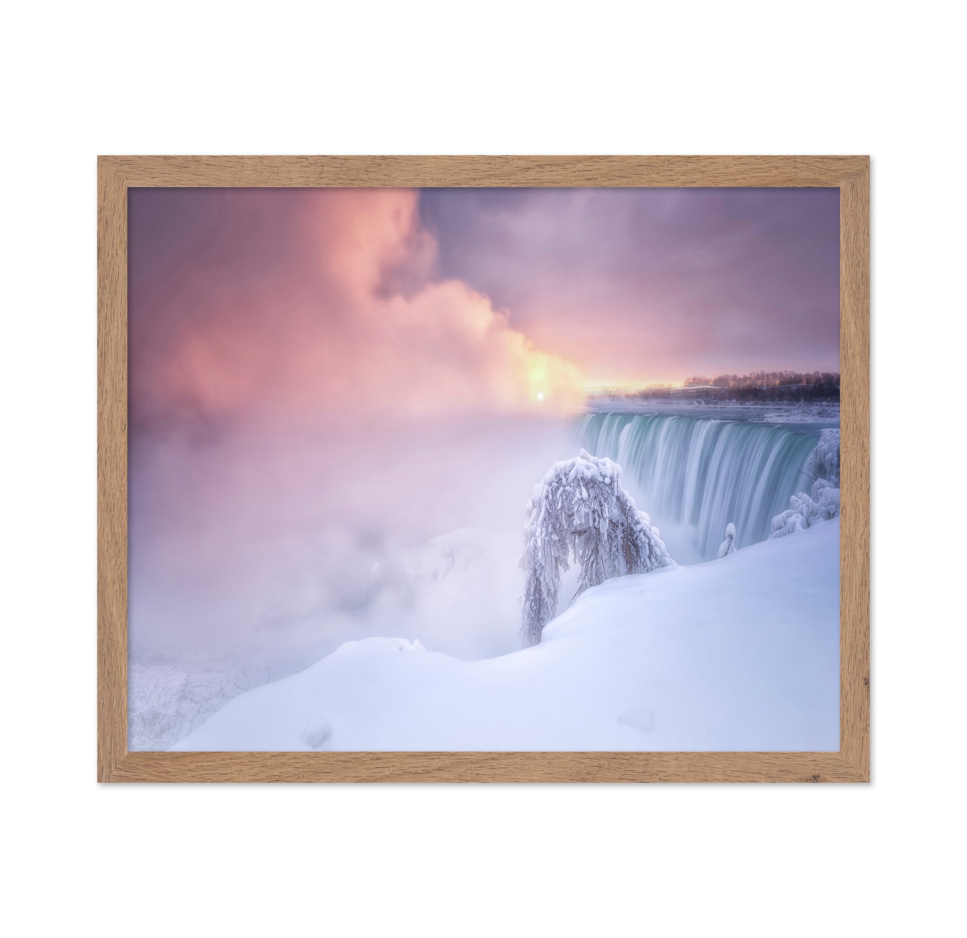 Sunrise at Niagara Falls