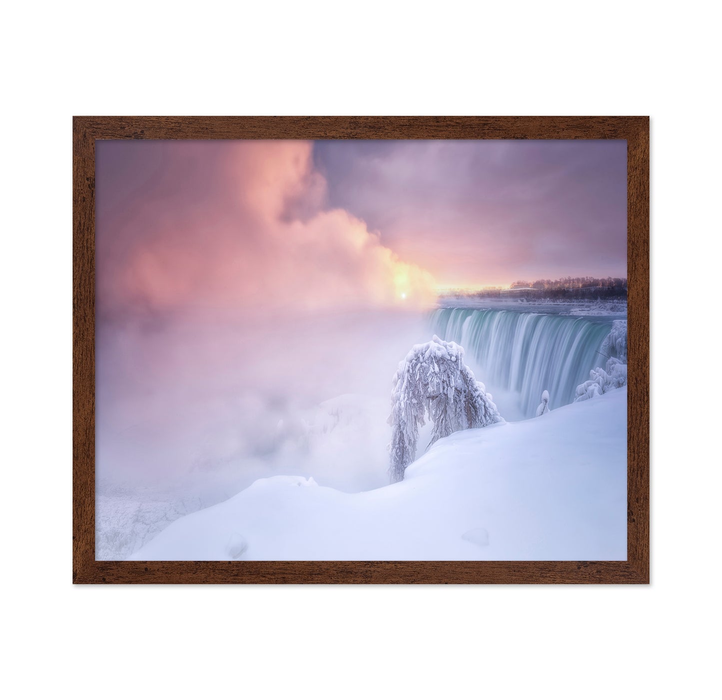 Sunrise at Niagara Falls