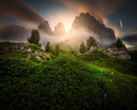 Dolomia Sunset