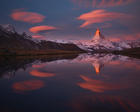 Lake Stellisee at Dusk