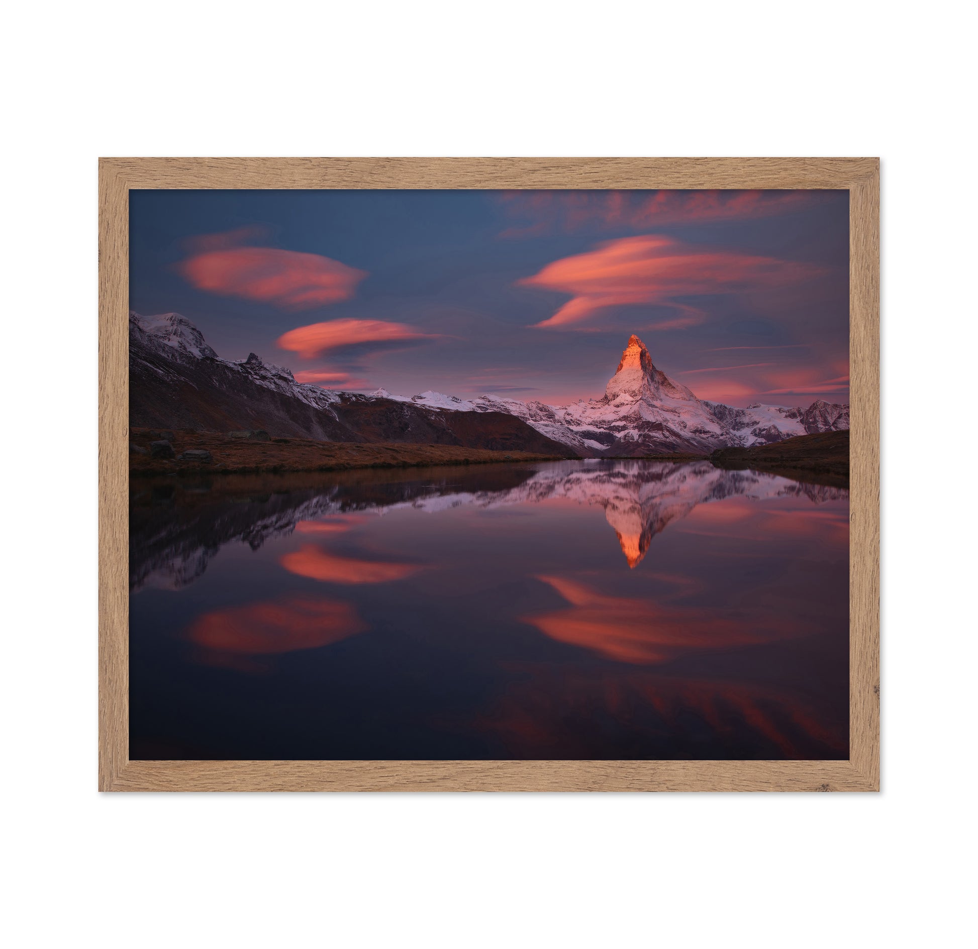 Lake Stellisee at Dusk