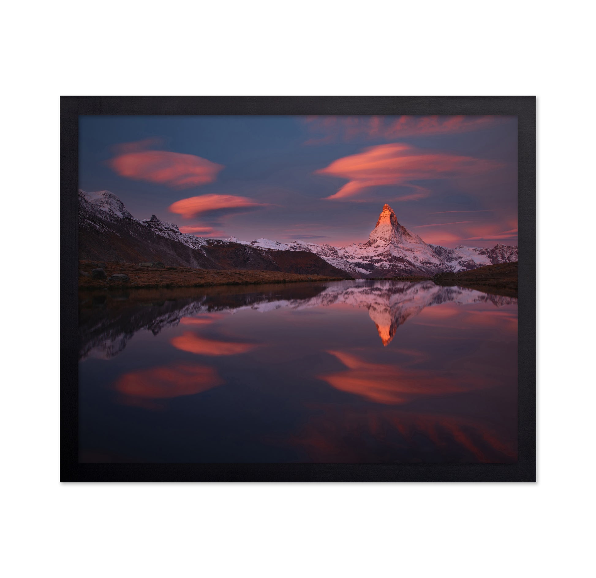 Lake Stellisee at Dusk